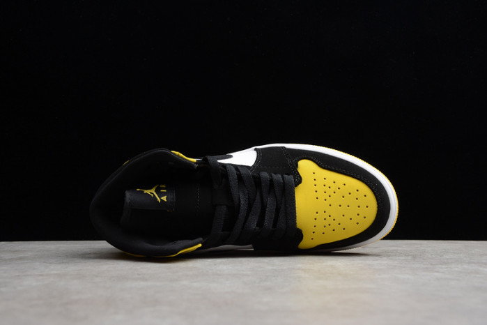 air jordan 1 yellow toe black white 852542 071