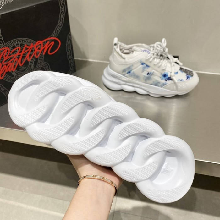 vse chain reaction white sneaker
