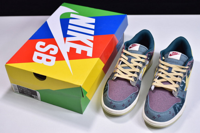 nike dunk low community garden cz9747-900