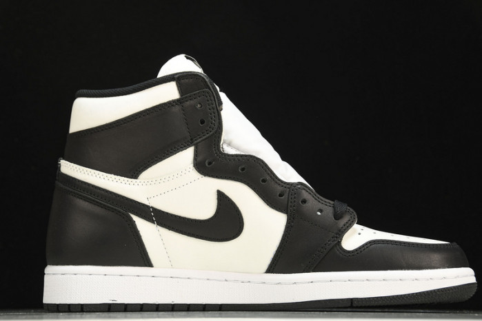 nike air jordan 1 retro high 85 black white bq4422-001