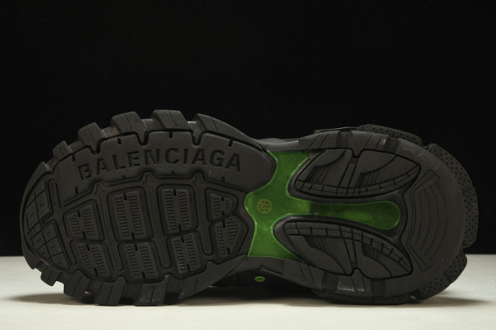 bl tess s. gomma trek low sneakers black green 11607