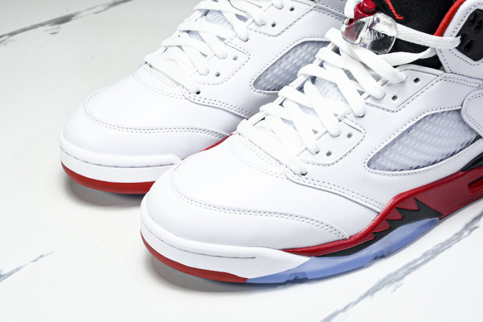 Air Jordan 5 “Fire Red Black Tongue” HQ7978-101
