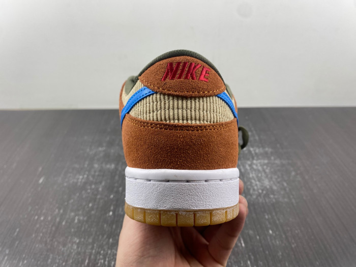 nike sb dunk low corduroy dusty peach bq6817-201