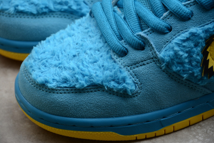 grateful dead x nike dunk low sb "blue bear" cj5378-400