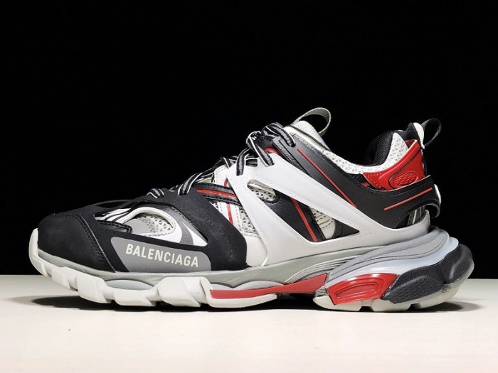 bl tess s. gomma trek low sneakers grey black red h903p043